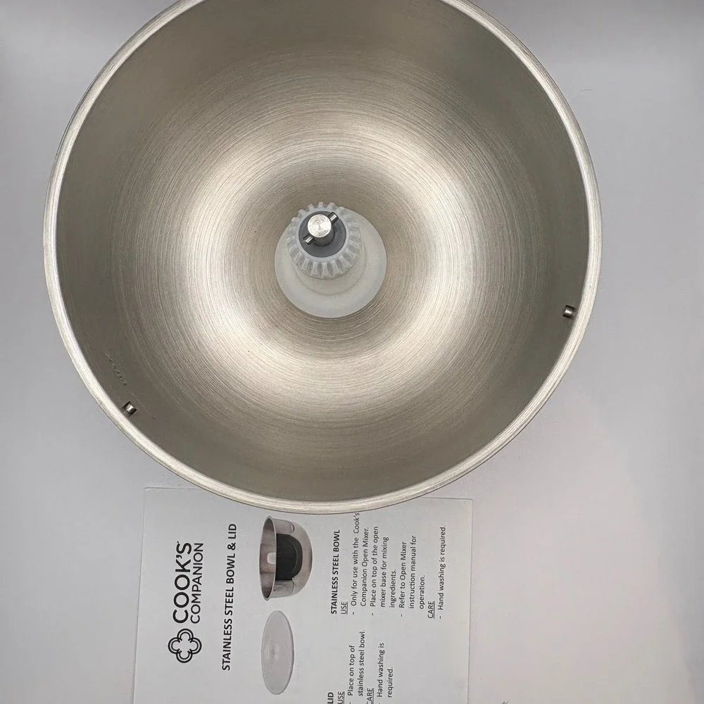 Cooks Companion 600W 5QT Open Mixer CCDM2 Copper Rose Gold + Extra Bowl